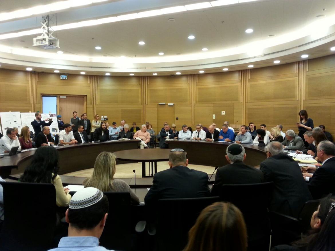 עיר ללא אלימות בכנסת כחלק מהשדולה למיגור שיח אלים ובריונות ברשת